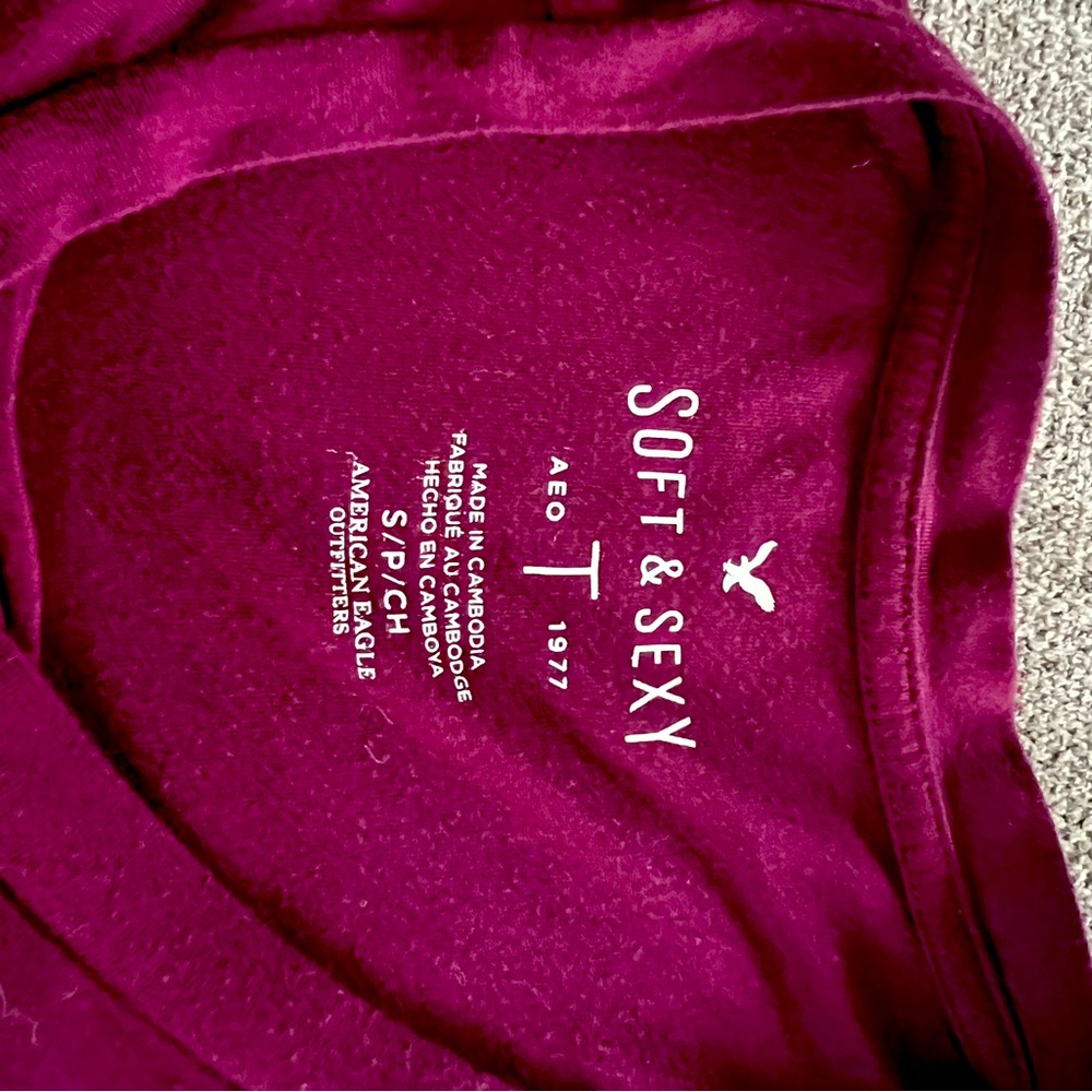 American eagle purple top brand new